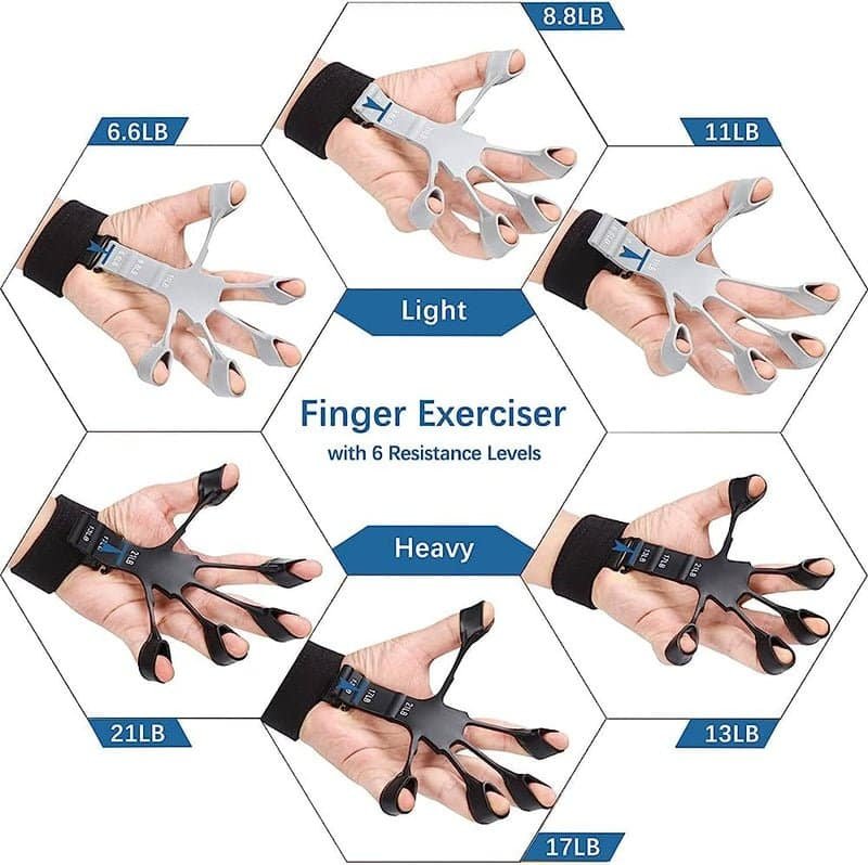 Allied Fitness Pro Hand Gripper UAE – Adjustable Finger Exerciser - Image 3